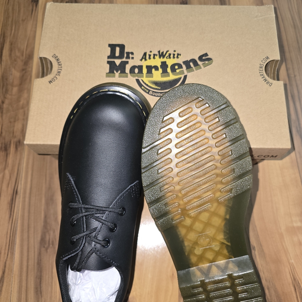 Dr. Martens Black Leather Oxfords - Picture 2 of 6